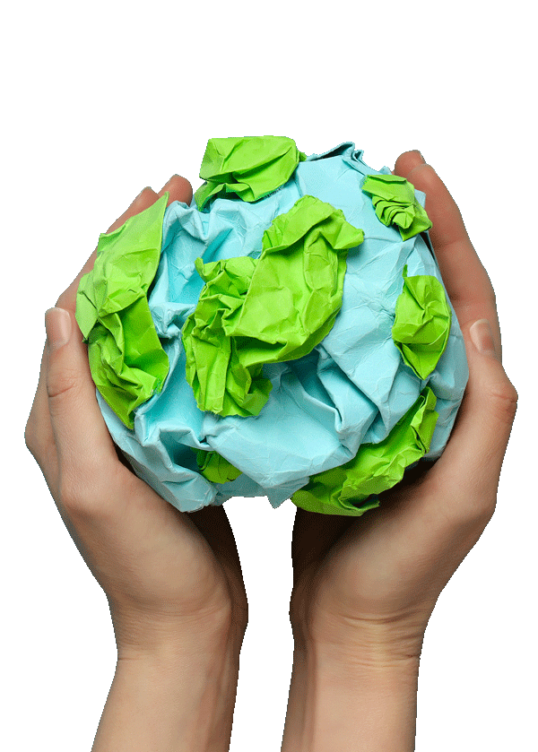 Mano sosteniendo hoja